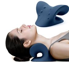 Neck Shoulder Relaxer Cervical Traction Pillow for Spine Alignment Pain...