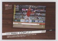 2020 Topps Now 2019 Review Albert Pujols #TNR-3 5m1