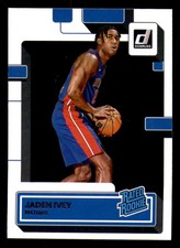 2022-23 Donruss Basketball Team Set - Detroit Pistons w/ Jaden Ivey RC