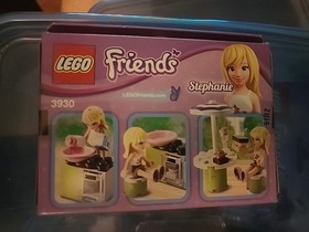 *NEW* Lego 3930 Friends STEPHANIE'S OUTDOOR BAKERY Cake Umbrella Party *RETIRED*