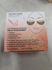 SKINCARE Caffeine De-puffing Jelly Eye Masks 30 Pcs/15 Pairs