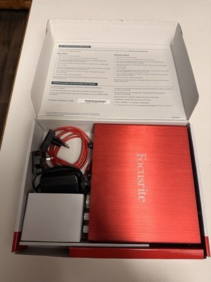 Focusrite Scarlett 6i6 2nd Gen Audio Interface Tested Works Great