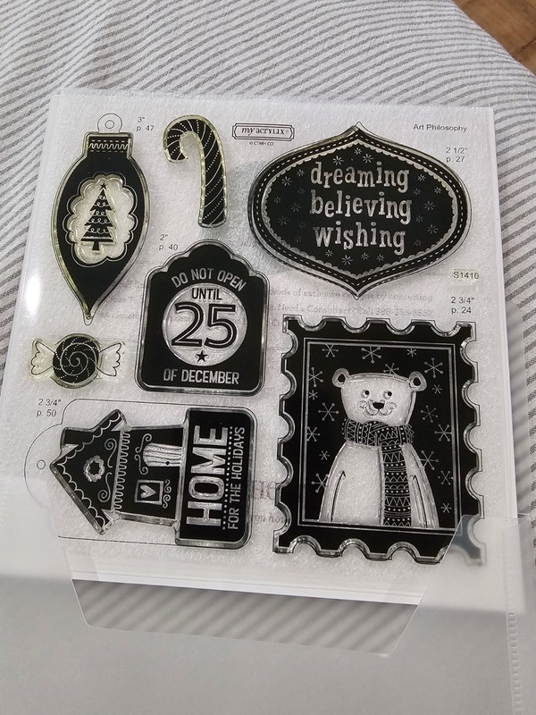 My Acrylix Home For The Holiday Stamp Set S1410 Close To My Heart