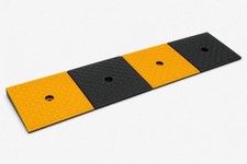 Aidapt 1.5" High Rubber Threshold Ramp Wheelchair Scooter Black VA144T