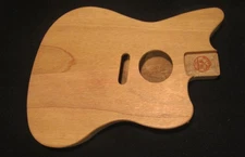 JM Electric Guitar Body, MADE IN USA,  ACOUSTIC-ELECTRIC,  #5-3614