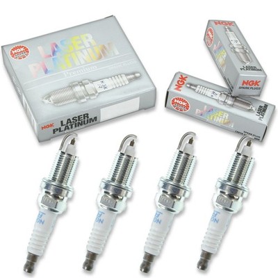 4pcs 03-04 Polaris MSX 140 NGK Laser Platinum Spark Plugs 1200 Kit Set Engin cb