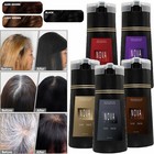1/2X 3in1 Nova Hair Dye Shampoo Non Damage Women & Men Instant Hair Color Dye