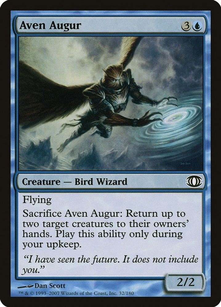 Magic: The Gathering: Future Sight - Aven Augur (#32, C, Lightly Played)