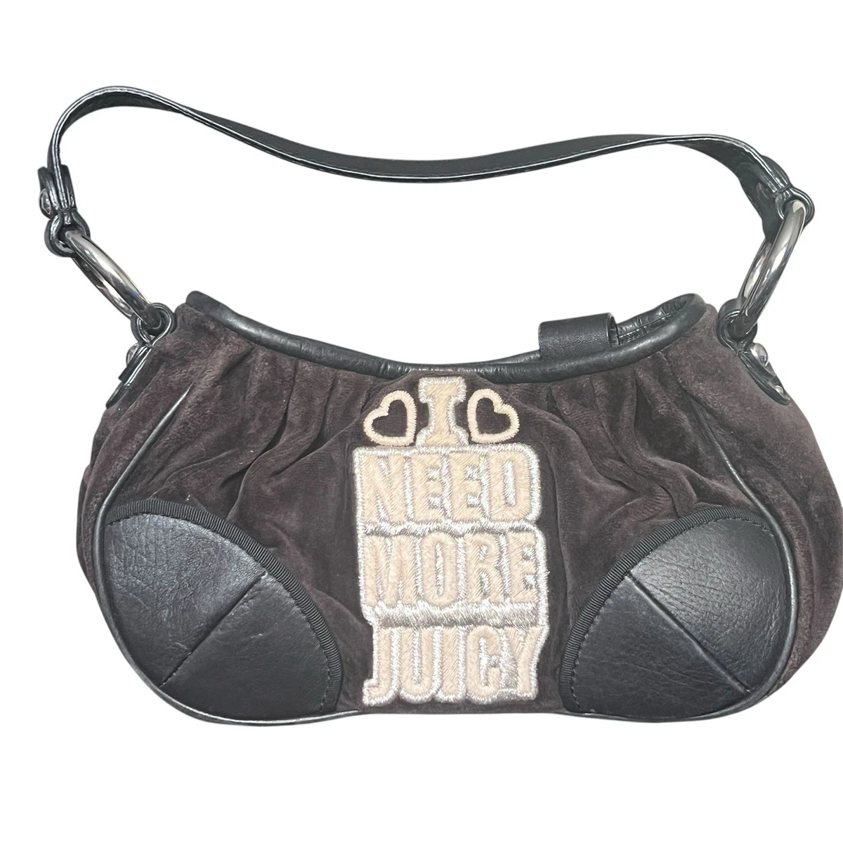 Juicy Couture 刺绣单肩包女| eBay