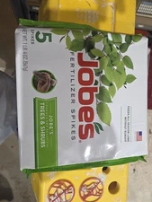Jobe's Easy To Use Fertilizer Spikes Formula For Trees And Shrubs 5 pack