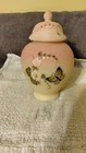 Fenton FAGCA Burmese Temple Jar Glowes