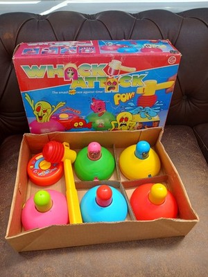 Vintage Whack Attack Spiel - Peter Pan Playthings - 1988 - funktionstüchtig 80er