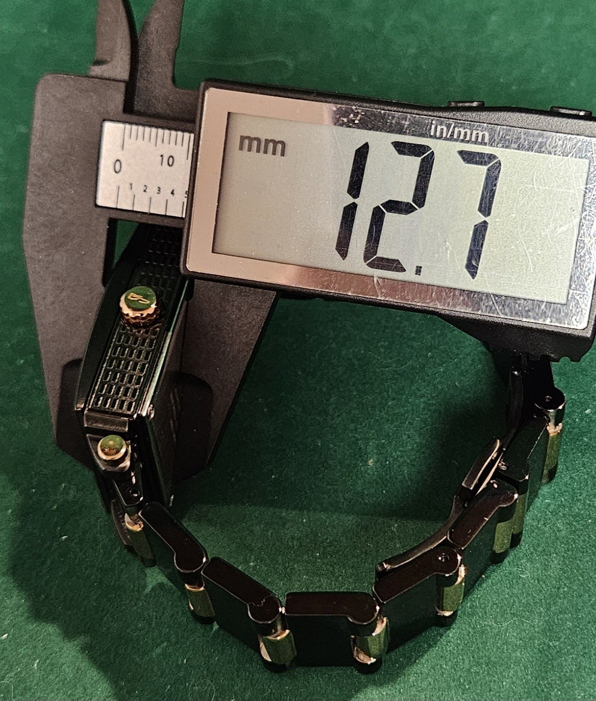 Daniel Steiger Academy Black Rectangular Men's Wa… - image 8