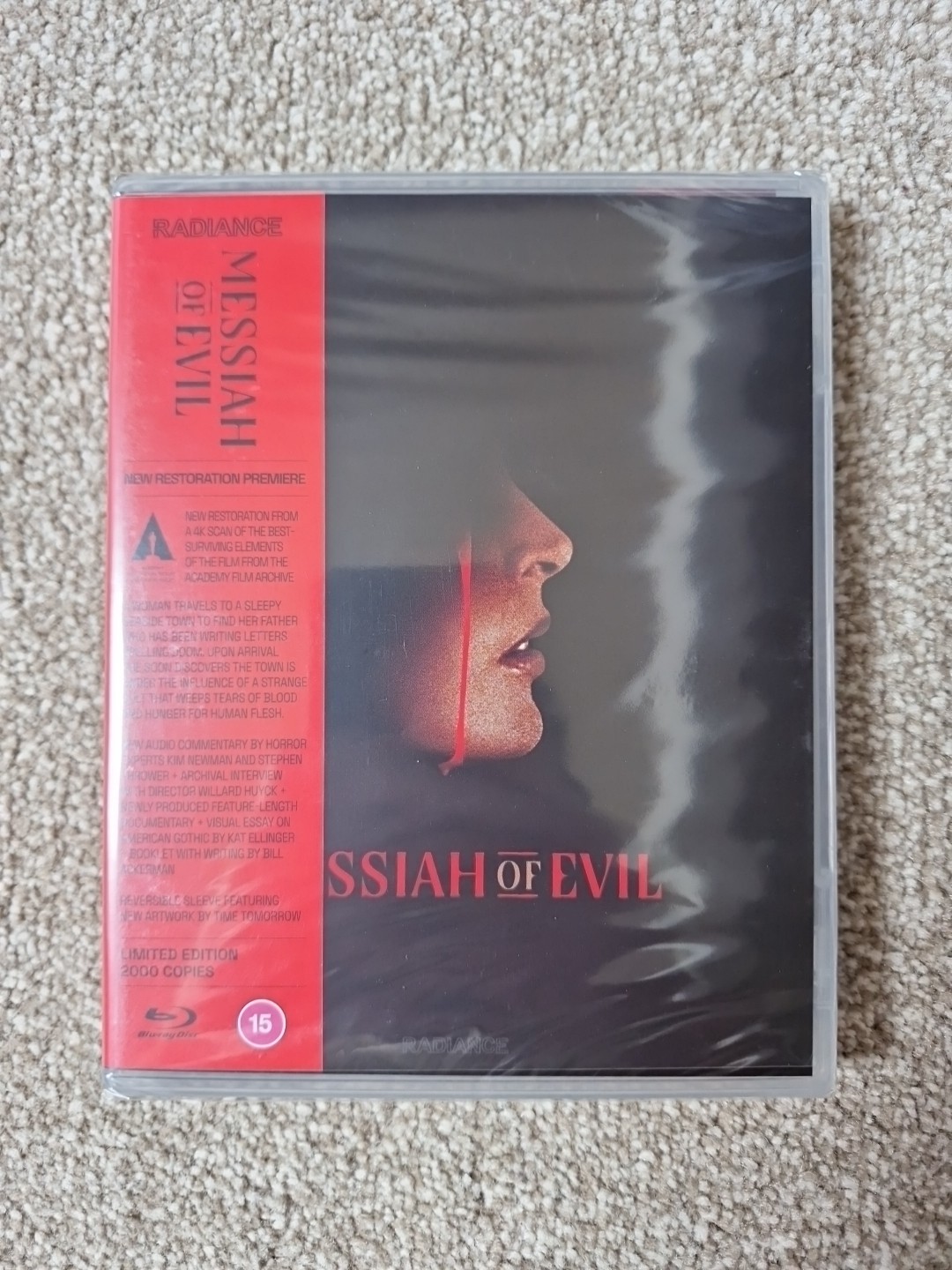 messiah of evil limited edition (radiance) blu ray