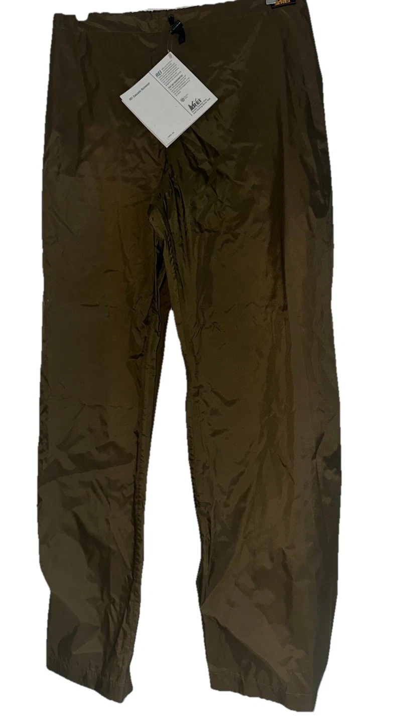 VTG NWT REI Cascade Rainwear Pants Sz M Brown Unisex Gorpcore Made In Taiwan
Opens in a new window o