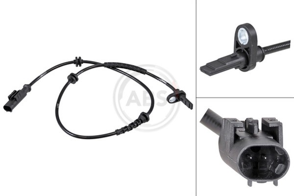 ABS Sensor Raddrehzahl A.B.S. 31834 FüR Fiat 500L 199LYC1B Natural Power 199 LPG-image