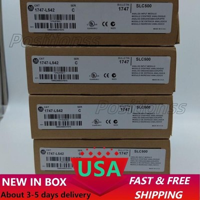 1 PC New Factory Sealed AB 1747-L542 SLC 500 5/04 CPU PROCESSOR UNIT US Free Tax