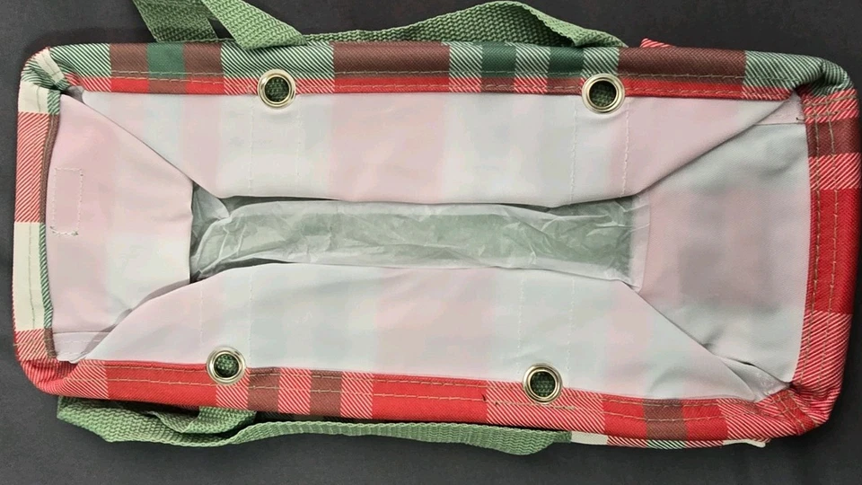 Bolso utilitario Thirty-One pequeño a cuadros de vacaciones Foto 3 de 4