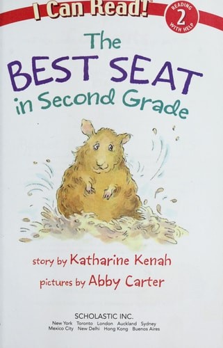 The Best Seat in Second Grade by Katherine Kenah, Acceptable Book