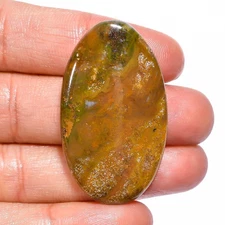 Natural Morgan Jasper Oval Shape Cabochon Gemstone 36.5 Ct. 40X24X5 mm GC-13845