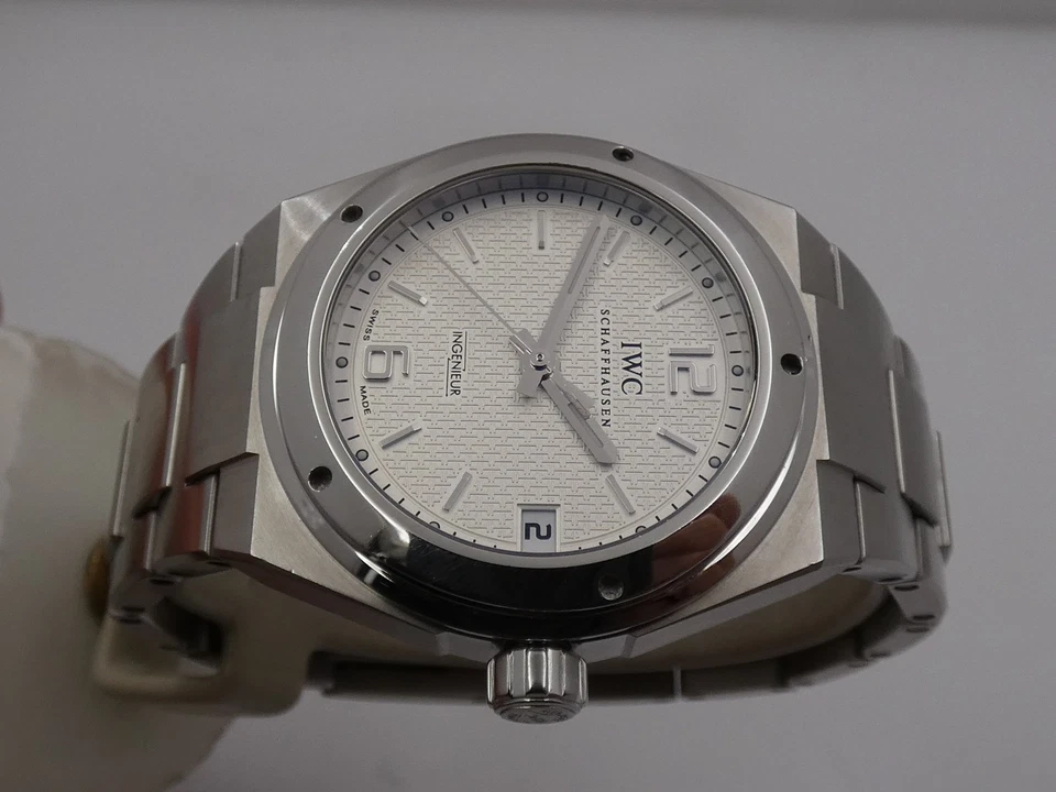 IWC INGENIEUR AUTOMATIC MIDSIZE 34MM IW4515 AUTOMATIC ACCIAIO ANNI 2000 OROLOGIO - Bild 3 von 4