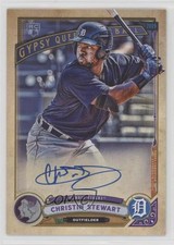 2019 Topps Gypsy Queen GQ Logo Swap Variation 37/99 Christin Stewart Auto 6fs