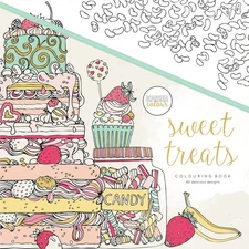 Kaisercraft KaiserColour Perfect Bound Coloring Book-Sweet Treats, Other, Mu...
