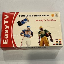 EasyTV PCMCIA Analog TV CardBus Card for Windows 2000/XP Laptop Notebook