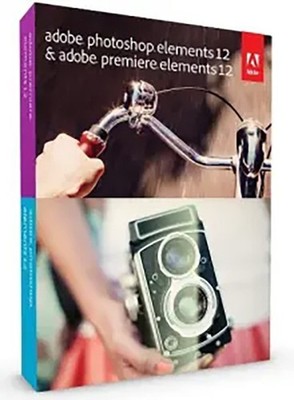 Adobe Photoshop Elements 12 & Premiere Elements 12 Software Bundle - Neu
