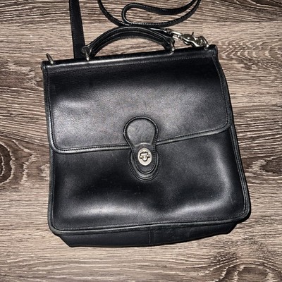 Coach Vintage Black Willis Bag 9927 | eBay