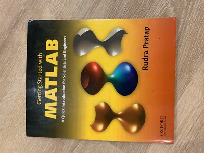 Getting Started with Matlab: A Quick Introduction ... by Pratap, Rudra Paperback