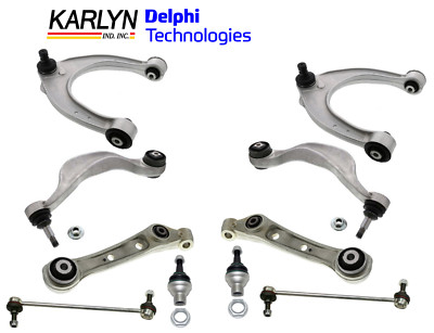 Front Control Arm Upper Lower Ball Joint Link Kit 10pcs OE Spec for BMW 5 7 xd