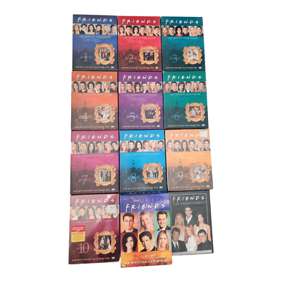 FRIENDS Seasons 1-10 DVD Season Box Sets Series + The Series Final