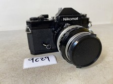 Nikon Nikomat FT2 FT2-5191805 Vintage Film Camera nice lens 9C29