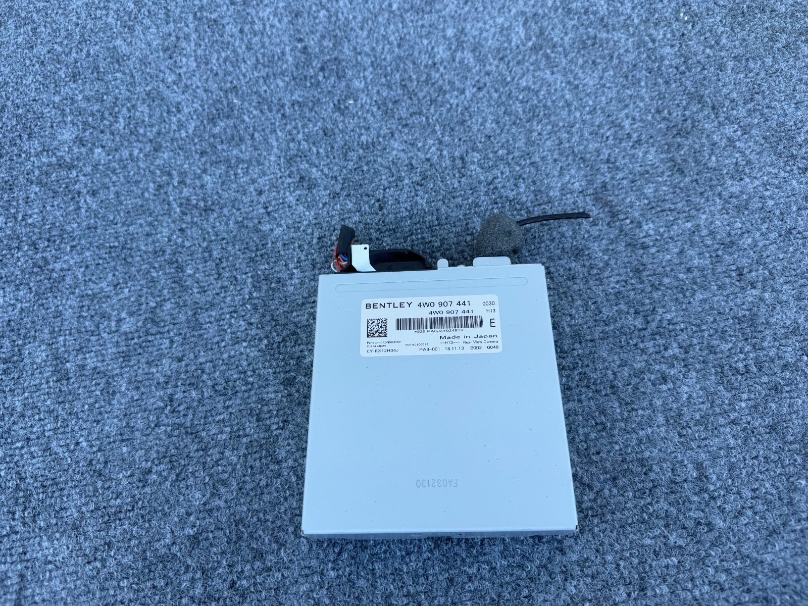REAR VIEW MIRROR CONTROL MODULE 4W0907441 BENTLEY FLYING SPUR OEM (2013-2018)