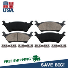For 2012 2013 2014 2015 2016 2017 2018 - 2020 Ford F-150 Rear Ceramic Brake Pads