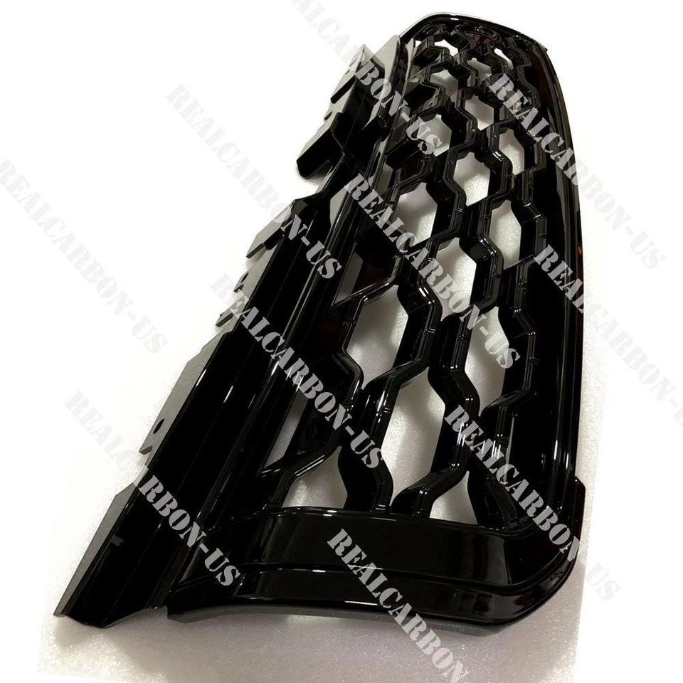 Parrilla delantera Land Rover Range Rover Evoque 2012-2019 actualización a 2020 negra Foto 4 de 4