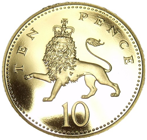 1993 Old Coin Collectible Money Queen ELIZABETH II England UK