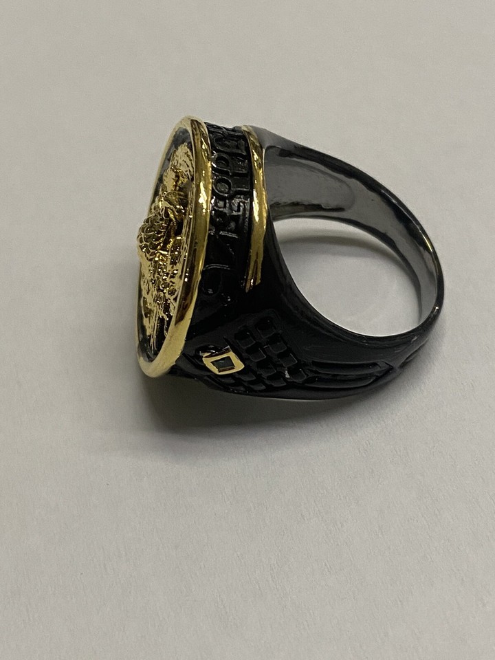 Dune Ring 2020 2021 Duke Leto Atreides Ring Prop Replica Metal