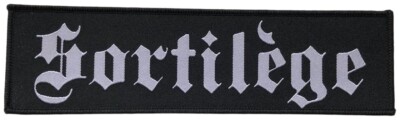 SORTILEGE - Logo Superstripe - 5,4 x 19,8 cm - Patch - 169346