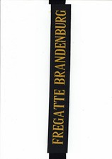 Bundesmarine:M&uuml;tzenband:FREGATTE BRANDENBURG