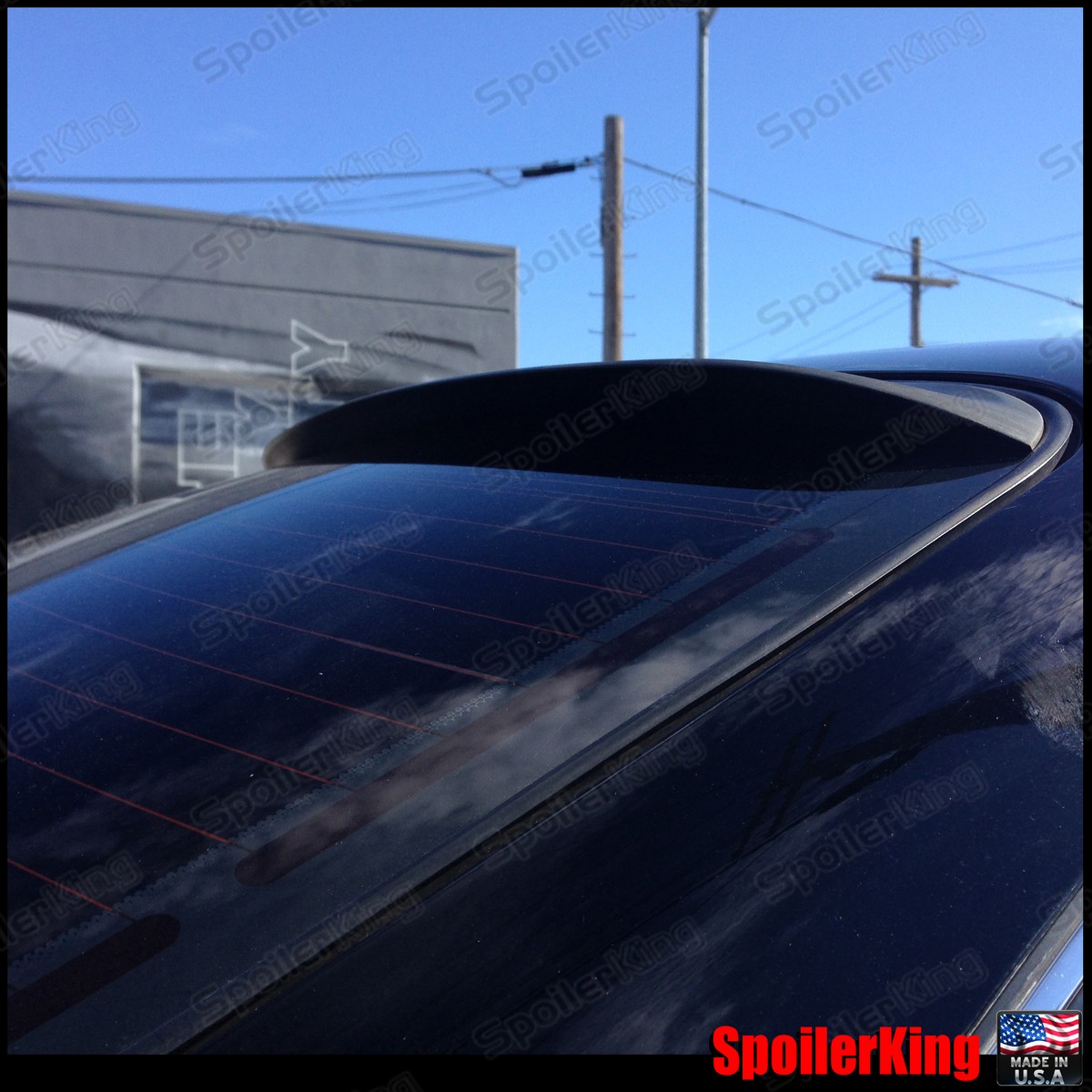 SpoilerKing Rear Window Roof Spoiler For Toyota Corolla 2011-2013 - No Drill