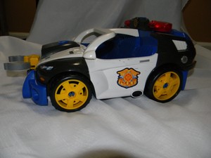 rescue heroes police car