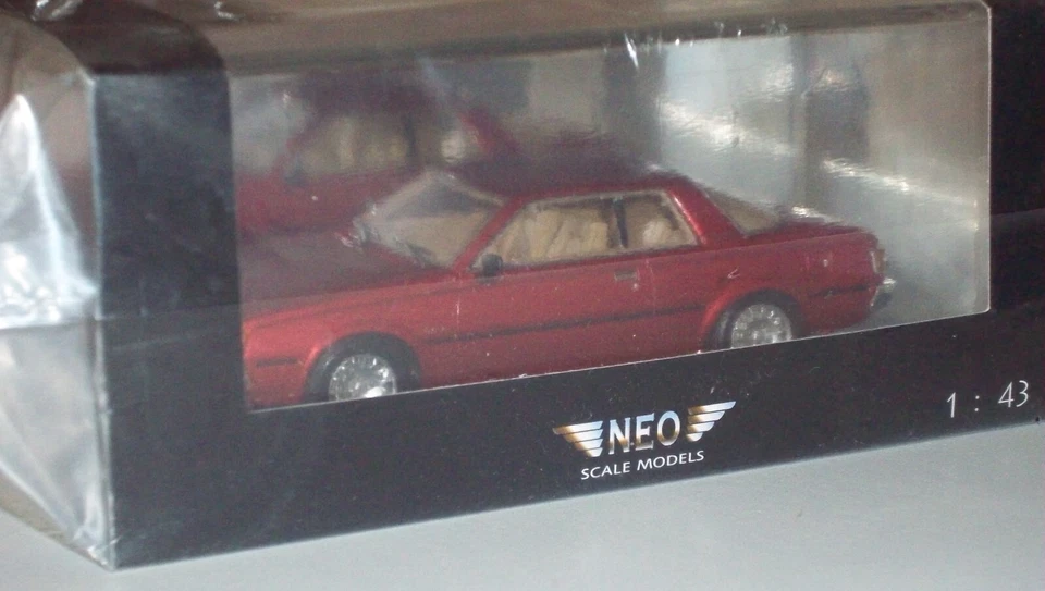 NEO SCALE MODELS 1/43 43443A MITSUBISHI SAPPORO MK1 1982 red metallic metallizza - Immagine 4 di 4