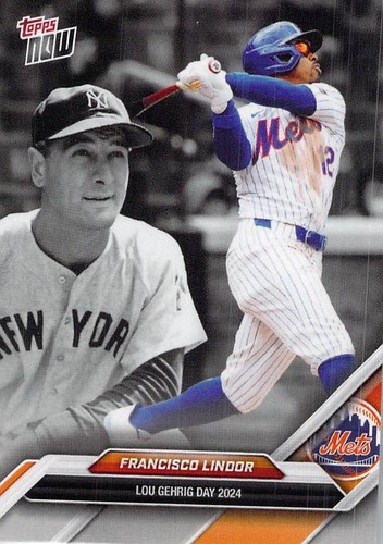 2024 Topps Now LGD-19 Francisco Lindor
