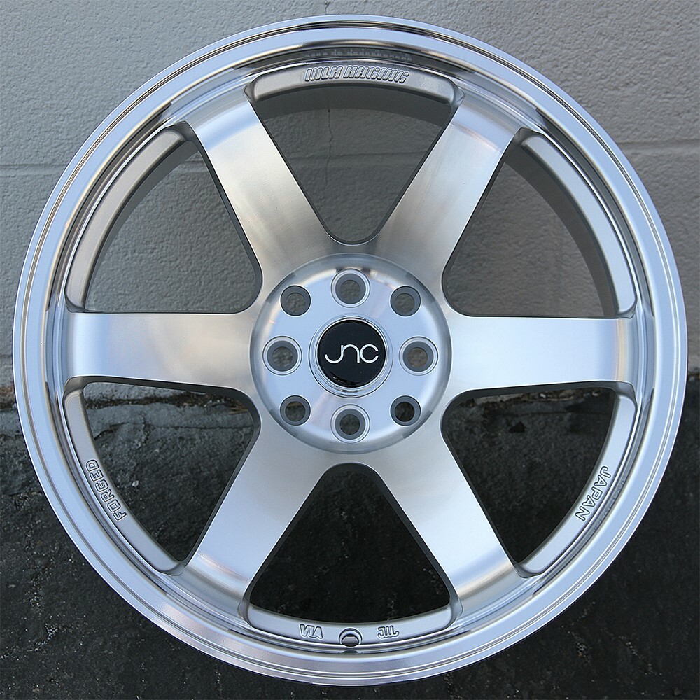 Jnc014 SET OF 4 JNC WHEELS JNC014 16x8.25 4x100 +25 SILVER MACHINE FACE | eBay