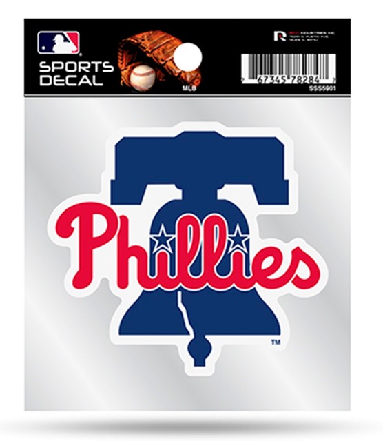 Philadelphia Phillies Premium 4x4 Decal Flat Vinyl Auto Home Sticker