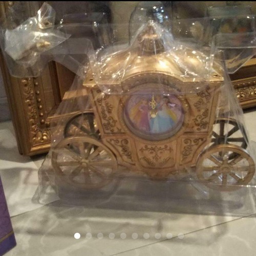 Horloge de table princesse Disney pas à vendre Japon NEUVE cloche Cendrillon Raiponce - Photo 11/12