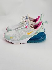 NIKE CJ0568-100 WHITE AIR MAX 270 GIRLS SNEAKERS SIZE US 5