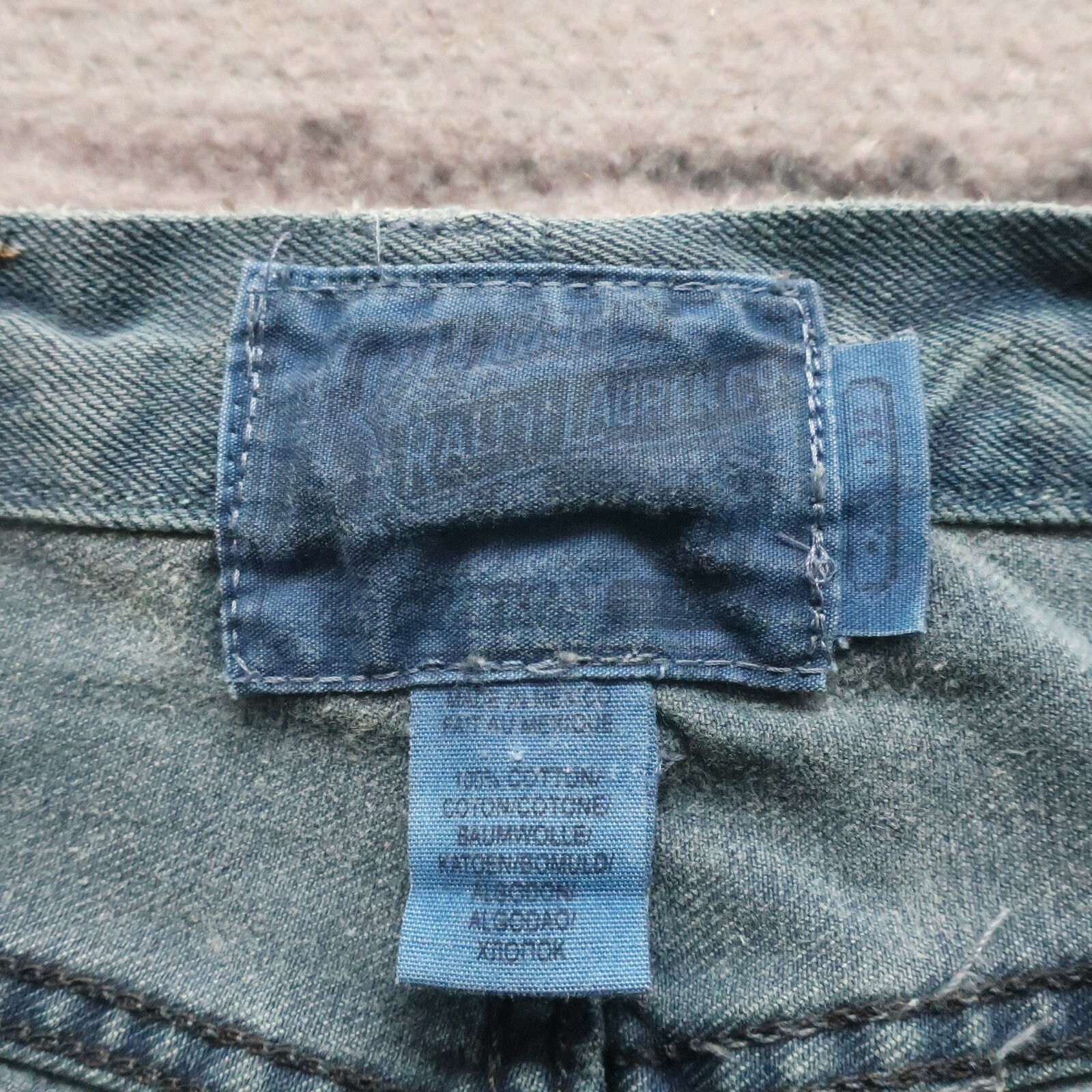 Rugby Ralph Lauren Vintage Slim Denim Jeans Size 31 32 Polo Overwashed